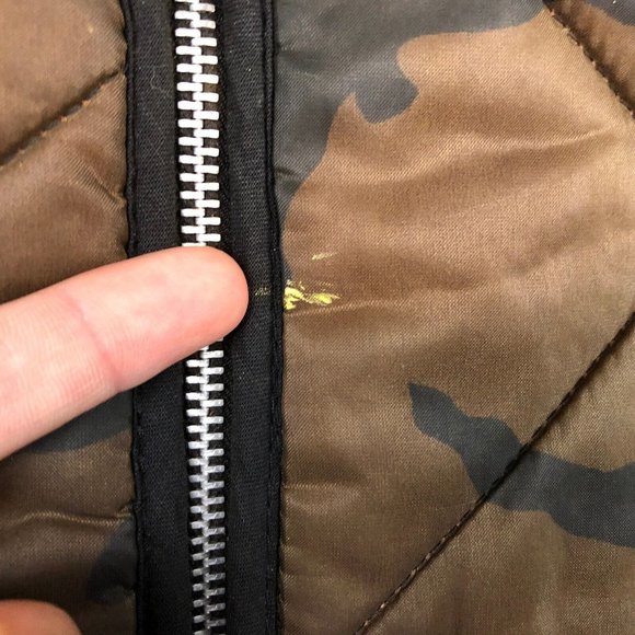 Hunting Vest M/L Boys Camo Quilted Insulated Pockets Reversible Safety Orange - Picture 4 of 11